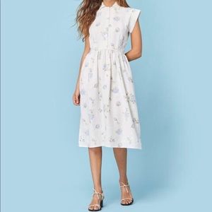 Christy Dawn Piper Dress in White Floral